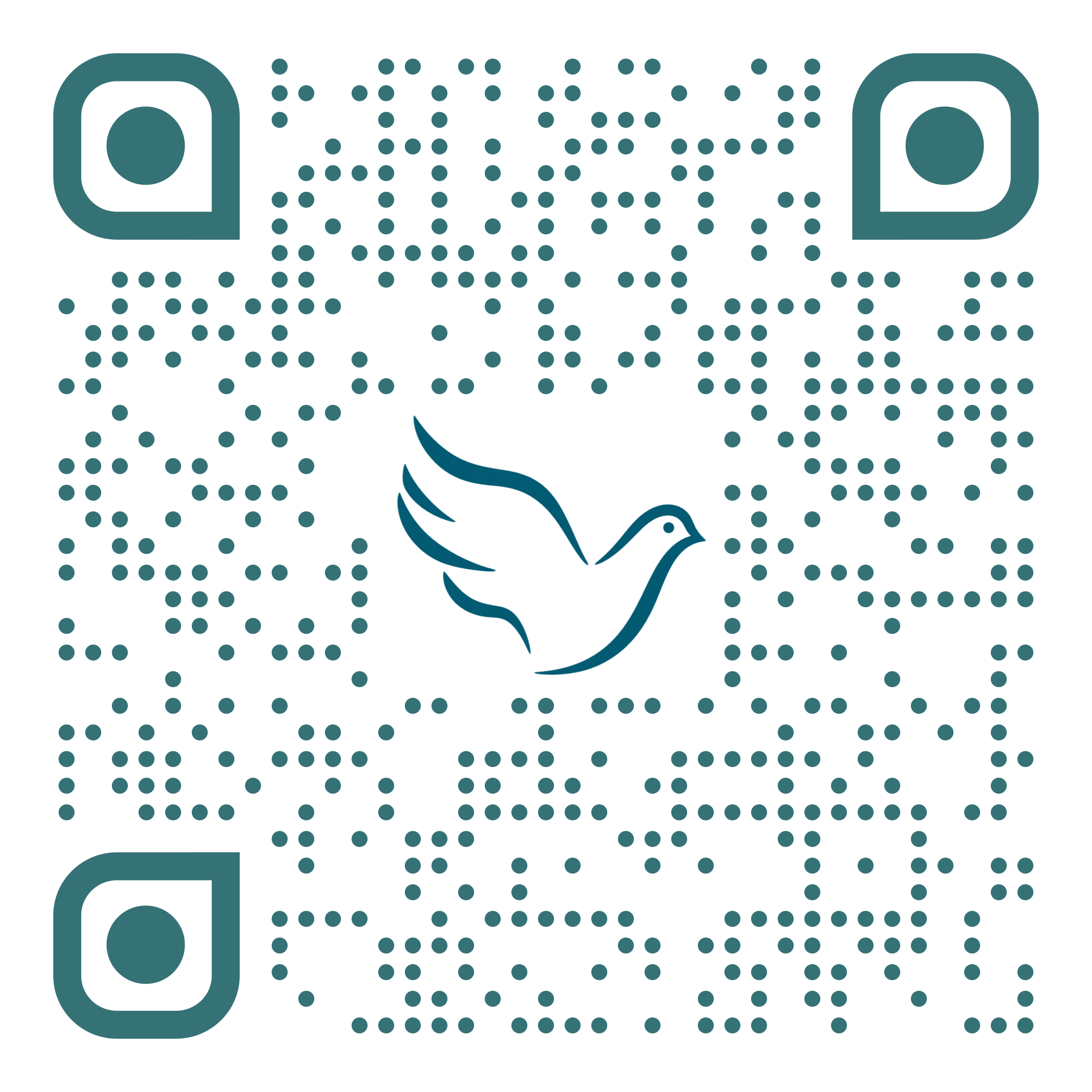 Scan to donate to Victory Over Poverty